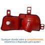 Refletor Traseiro Parachoque Peugeot 207 Sedan Sw 2008 Até 2013 Lado Direito Passageiro