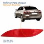 Refletor Parachoque Traseiro Renault Fluence 2011 Até 2017 Lado Esquerdo Motorista