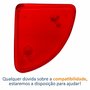 Refletor Parachoque Traseiro Renault Kangoo 2000 Até 2016 Lado Esquerdo Motorista