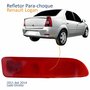 Refletor Parachoque Traseiro Renault Logan 2011 2012 2013 2014 Lado Direito Passageiro