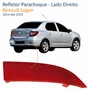 Refletor Parachoque Traseiro Renault Logan 2014 Até 2019 Lado Direito Passageiro