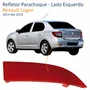 Refletor Parachoque Traseiro Renault Logan 2014 Até 2019 Lado Esquerdo Motorista