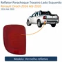 Refletor Parachoque Traseiro Renault Oroch 2016 Até 2020 Lado Esquerdo Motorista