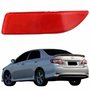 Refletor Parachoque Traseiro Toyota Corolla 2012 2013 2014 Lado Esquerdo Motorista