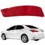 Refletor Parachoque Traseiro Toyota Corolla 2015 2016 2017 2018 2019 Lado Esquerdo Motorista