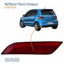 Refletor Parachoque Traseiro Vw Fox 2015 2016 2017 2018 2019 Lado Esquerdo Motorista