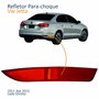 Refletor Parachoque Traseiro Vw Jetta 2011 2012 2013 2014 2015 Lado Direito Passageiro