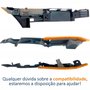Refletor Pisca Paralama Com Guia Ford Fusion 2006 Até 2009 Âmbar Lado Esquerdo Motorista