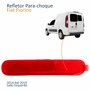 Refletor Traseiro Parachoque Fiat Fiorino 2014 Até 2019 Lado Esquerdo Motorista