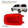 Refletor Traseiro Parachoque Fiat Uno Vivace  2011 2012 2013 2014 Lado Esquerdo Motorista