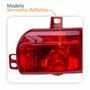 Refletor Traseiro Parachoque Peugeot 207 Sedan 2008 Até 2013 Lado Direito Passageiro