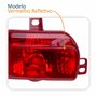 Refletor Traseiro Parachoque Peugeot 207 Sw 2008 Até 2013 Lado Esquerdo Motorista