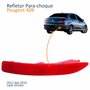 Refletor Traseiro Parachoque Peugeot 408 2012 2013 2014 2015 2016 Lado Direito Passageiro