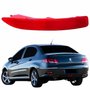 Refletor Traseiro Parachoque Peugeot 408 2012 2013 2014 2015 2016 Lado Esquerdo Motorista