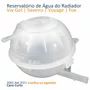 Reservatório Água Radiador Vw Gol Saveiro Voyage 2009 Até 2021 Fox 2003 Até 2020 Cano Curto