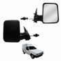 Retrovisor Fiat Fiorino 1997 até 2011  Com Controle Lado Direito Passageiro
