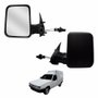 Retrovisor Fiat Fiorino 1997 até 2011  Com Controle Lado Esquerdo Motorista