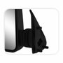Retrovisor Fiat Fiorino 1997 até 2011  Sem Controle Lado Esquerdo Motorista