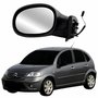 Retrovisor Citroen C3 2003 Até 2011 Elétrico Texturizado Lado Esquerdo Motorista