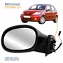 Retrovisor Citroen C3 2003 Até 2011 Elétrico Com Capa Lisa Lado Esquerdo Motorista