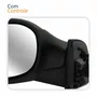 Retrovisor Citroen C3 2003 Até 2011 Com Controle Com Capa Texturizada Lado Esquerdo Motorista