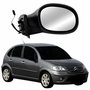 Retrovisor Citroen C3 2003 Até 2011 Elétrico Texturizado Lado Direito Passageiro