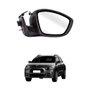 Retrovisor Citroen C4 Cactus 2019 Até 2023 Eletrico Com Pisca Com Sensor Temperatura Texturizado Lado Esquerdo Motorista