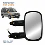 Retrovisor Fiat Doblo 2001 Até 2009 Elétrico Capa Texturizada Lado Direito Passageiro