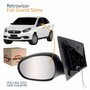 Retrovisor Fiat Grand Siena 2012 Até 2021 Elétrico Com Sensor Temperatura Lado Esquerdo Motorista Original