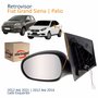 Retrovisor Fiat Grand Siena 2012 Até 2021 Palio 2012 Até 2016 Elétrico Com Sensor Temperatura Lado Esquerdo Motorista Original