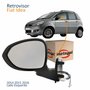 Retrovisor Fiat Idea 2014 2015 2016 Com Sensor Com Pisca Elétrico Lado Esquerdo Motorista