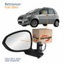 Retrovisor Fiat Idea 2014 2015 2016 Com Pisca Elétrico Lado Esquerdo Motorista