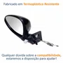 Retrovisor Fiat Idea 2014 Até 2016 Com Controle Com Pisca Com Sensor METAGAL Lado Esquerdo Motorista