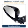 Retrovisor Fiat Idea 2014 Até 2016 Com Controle Com Pisca Com Sensor METAGAL Lado Esquerdo Motorista
