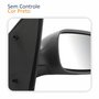 Retrovisor Fiat Palio Weekend 2004 Até 2010 Siena 2005 Até 2012 4 Portas Sem Controle Lado Direito Passageiro