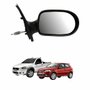 Retrovisor Fiat Palio Es Attractive 2011 Até 2013 Strada 2014 Até 2020 2 Portas Com Controle Lado Esquerdo Motorista