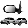 Retrovisor Fiat Palio Siena Atractive 4 Portas 2011 Até 2015 Elétrico Lado Esquerdo Motorista