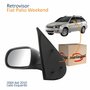 Retrovisor Fiat Palio Weekend 2004 Até 2010 4 Portas Sem Controle Lado Esquerdo Motorista