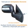 Retrovisor Fiat Palio Weekend Adventure Locker 2008 Até 2012 Com Controle Com Pisca Lado Direito Passageiro