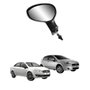 Retrovisor Fiat Punto Linea 2007 Até 2015 Com Controle Lado Direito Passageiro
