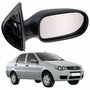 Retrovisor Fiat Siena 2005 Até 2012 4 Portas Sem Controle Lado Direito Passageiro