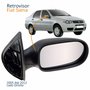 Retrovisor Fiat Siena 2005 Até 2012 4 Portas Sem Controle Lado Direito Passageiro