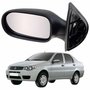 Retrovisor Fiat Siena 2005 Até 2012 4 Portas Sem Controle Lado Esquerdo Motorista