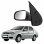 Retrovisor Fiat Siena 2005 Até 2012 4 Portas Sem Controle Lado Esquerdo Motorista