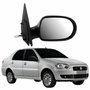 Retrovisor Fiat Siena Atractive 4 Portas 2011 Até 2015 Elétrico Lado Direito Passageiro