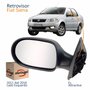 Retrovisor Fiat Siena Es Attractive 2011 Até 2016 4 Portas Sem Controle Lado Esquerdo Motorista Original