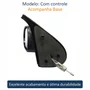 Retrovisor Fiat Strada 2008 Até 2011 2 Portas Com Controle METAGAL Lado Esquerdo Motorista