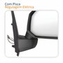Retrovisor Fiat Strada Adventure Locker 2008 2009 2010 2011 Elétrico Com Pisca Lado Direito Passageiro