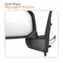 Retrovisor Fiat Strada Adventure Locker 2008 2009 2010 2011 Elétrico Com Pisca Lado Esquerdo Motorista