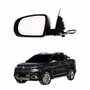Retrovisor Fiat Toro 2016 Até 2021 Com Pisca Foldway Luz de Solo Lado Esquerdo Motorista